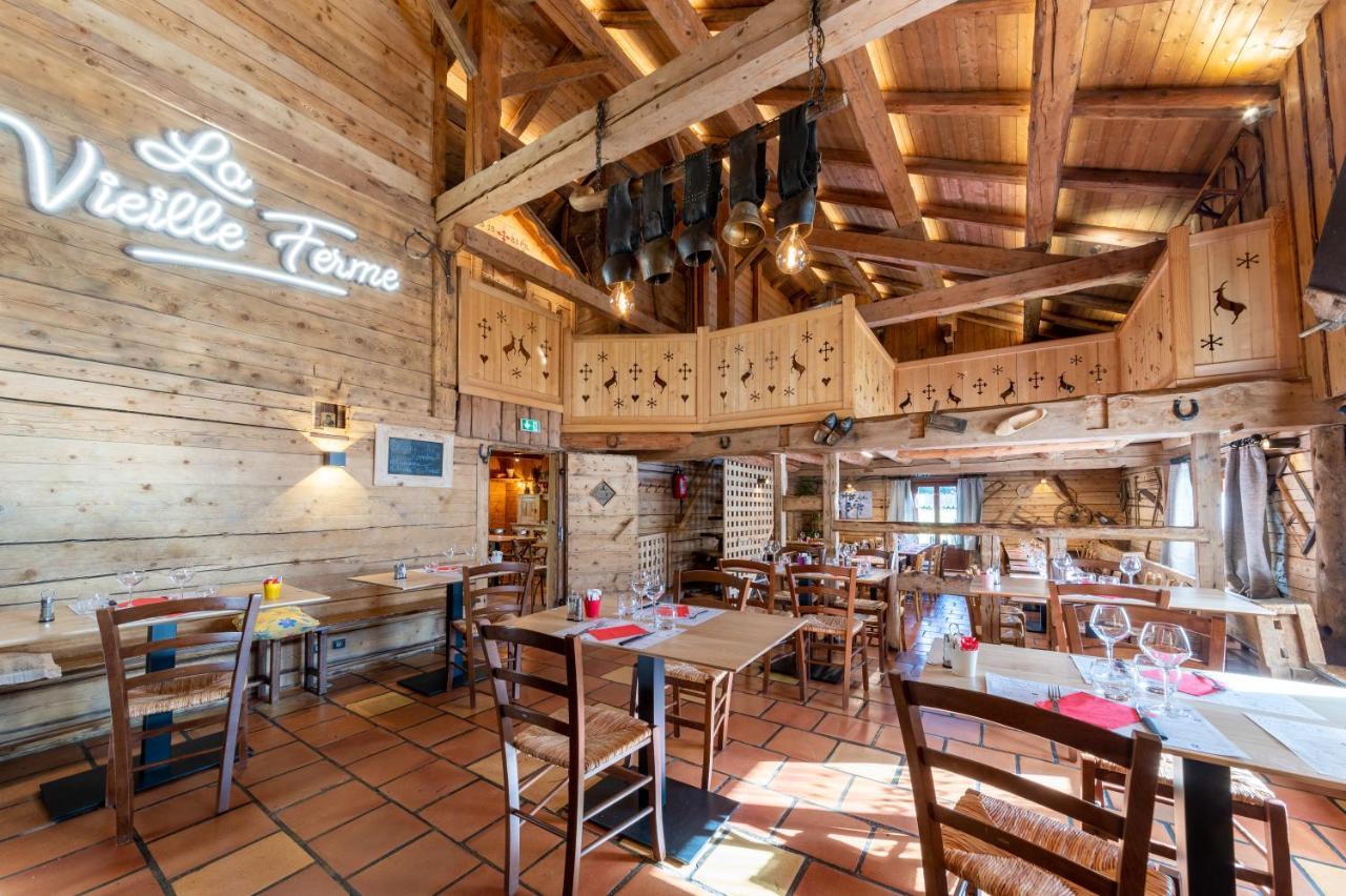 La Vieille Ferme Hotel Manigod Exterior photo
